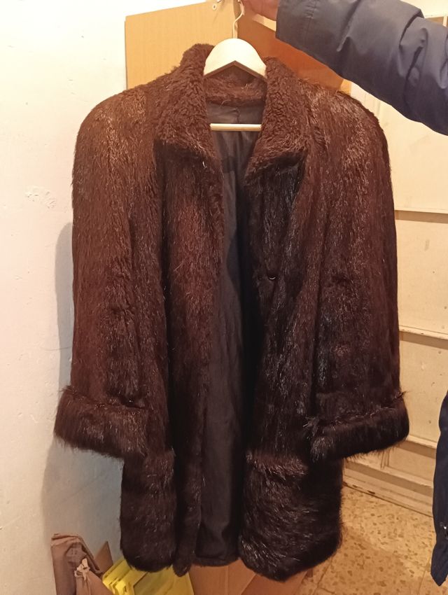 Abrigo de piel 