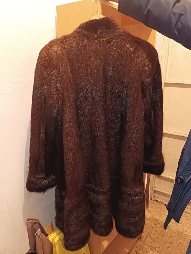 Abrigo de piel 