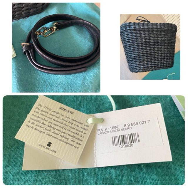 Bolso capazo Arieta NEGRO de Tous