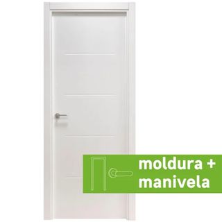 Pack puerta interior maciza DAKAR 825cm DERECHA