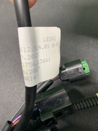 CABLEADO ESTACIONAMIENTO DELANTERO PORSCHE 911 991