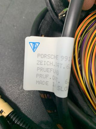 CABLEADO ESTACIONAMIENTO DELANTERO PORSCHE 911 991