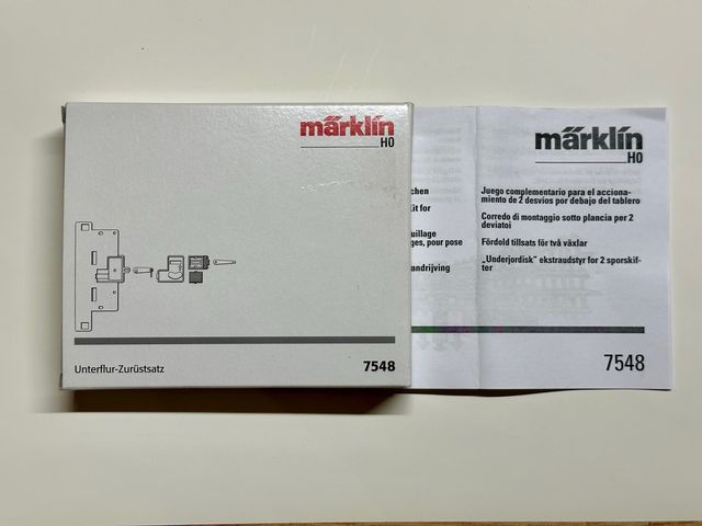Marklin 7548. Kit para montar 2 motores desvio K