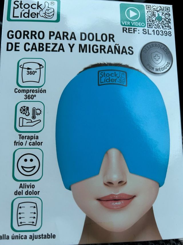 Gorro Terapéutico para Dolor de Cabeza y Migraña