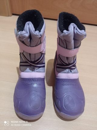 Botas descanso para la nieve