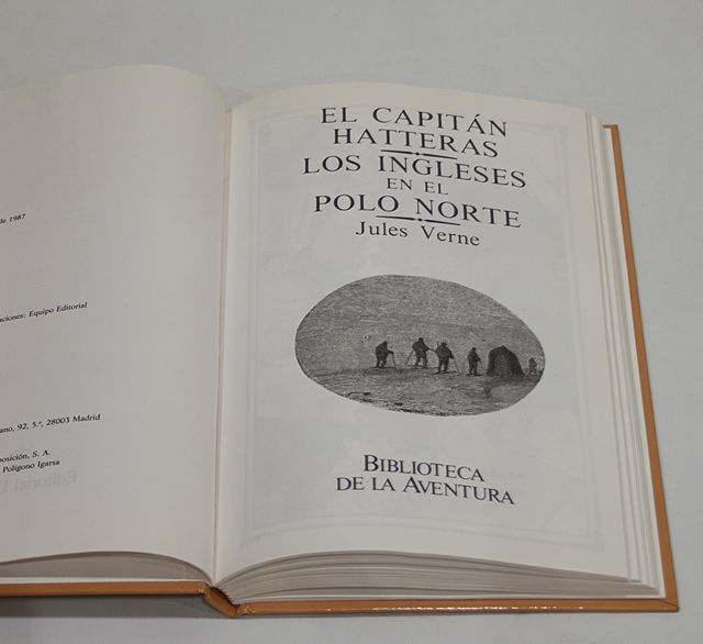 EL CAPITAN HATTERAS. JULES VERNE. 2 TOMOS.