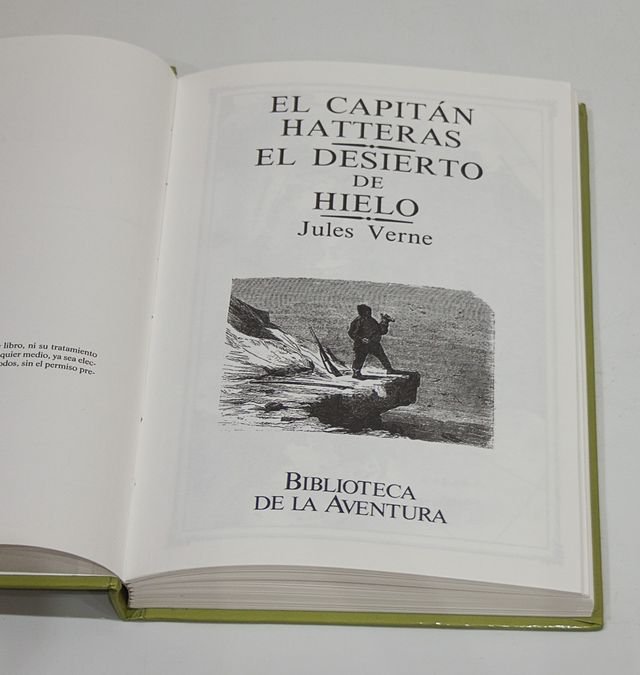 EL CAPITAN HATTERAS. JULES VERNE. 2 TOMOS.