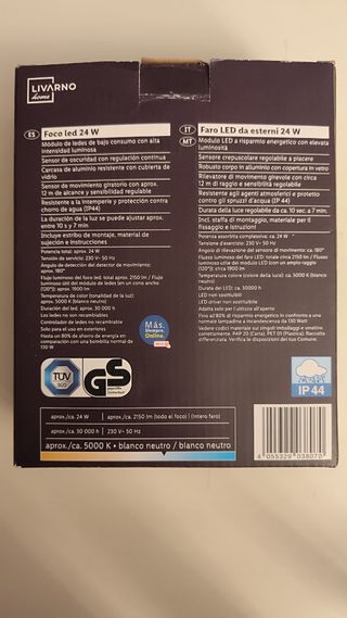 Foco led 24W