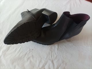 Botines piel negros Pedro Miralles