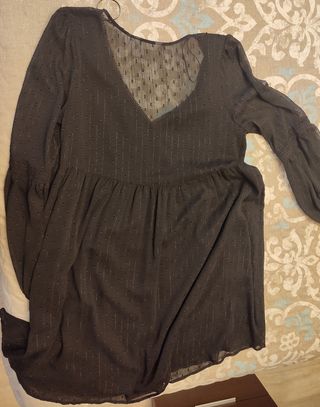 Vestido negro Naf Naf