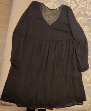 Vestido negro Naf Naf