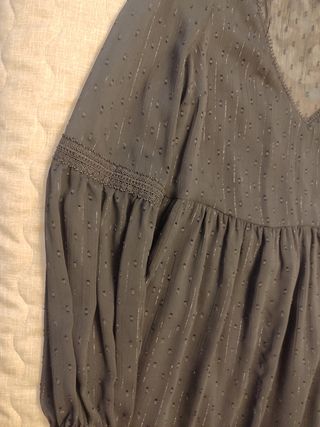 Vestido negro Naf Naf