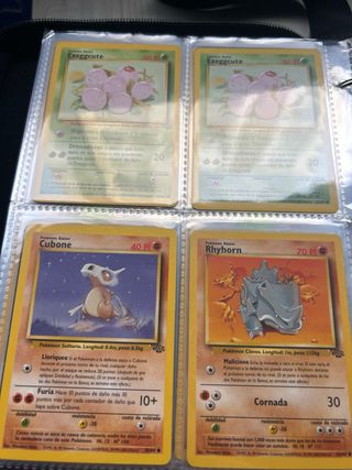 Cartas pokemon antiguas