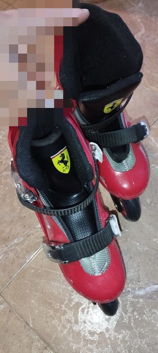 Patines infantiles Ferrari