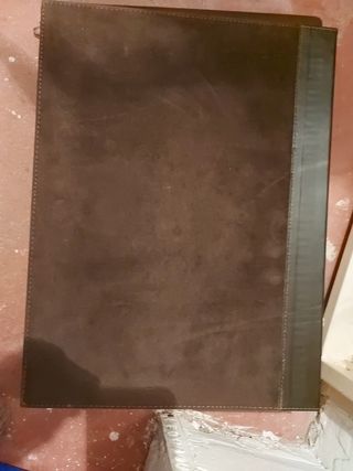 carpeta de cuero 