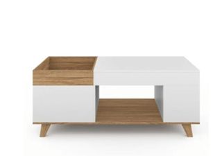 Mesa de centro madera elevable nueva
