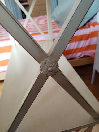 Recibidor consola de madera