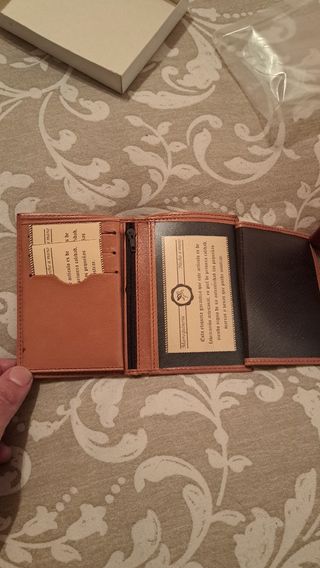 Cartera hombre clasica sin estrenar