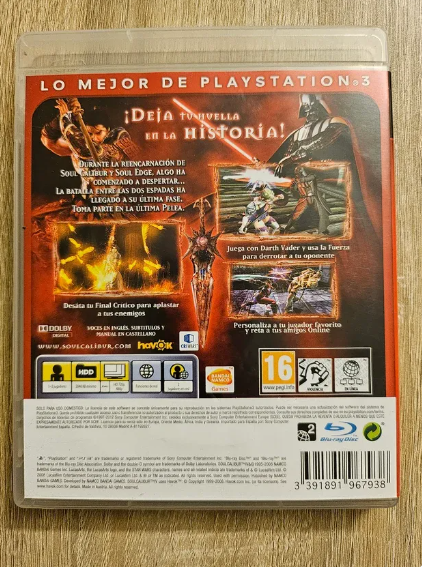 SOULCALIBUR IV PLAYSTATION 3