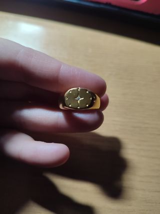 Anillo acero
