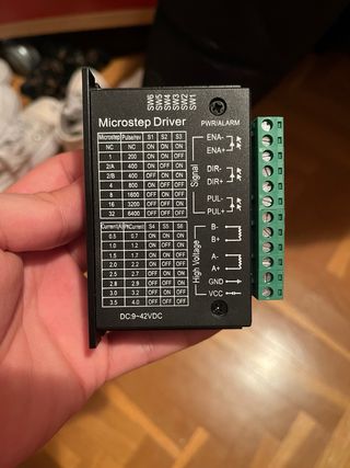 Servomotor controlador y placa base Impresora 3D