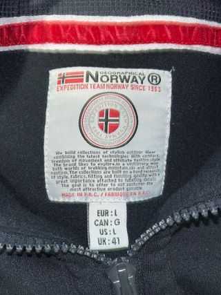 Sudadera Geographical Norway