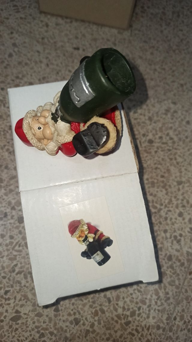 Portacorchos decorativo Papa Noel