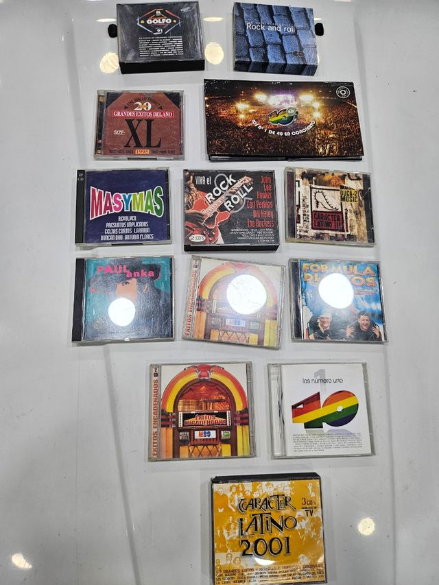 CDs variados español latino