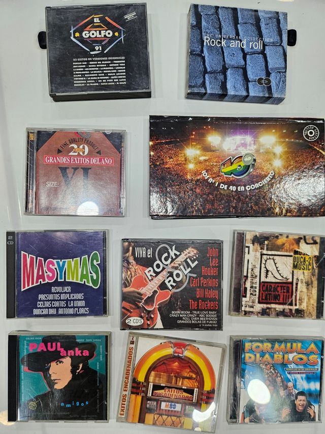 CDs variados español latino