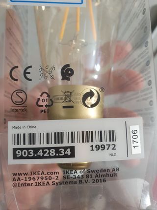 Casquillos para bombillas e27 más bombillas varias