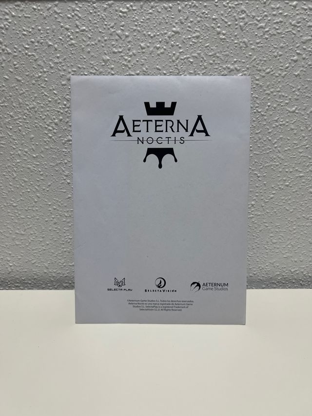 Postales sin abrir exclusivas Aeterna Noctis