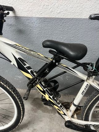 Soporte sillin bici para niños