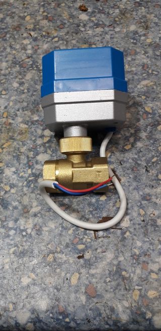 Válvula motorizada.