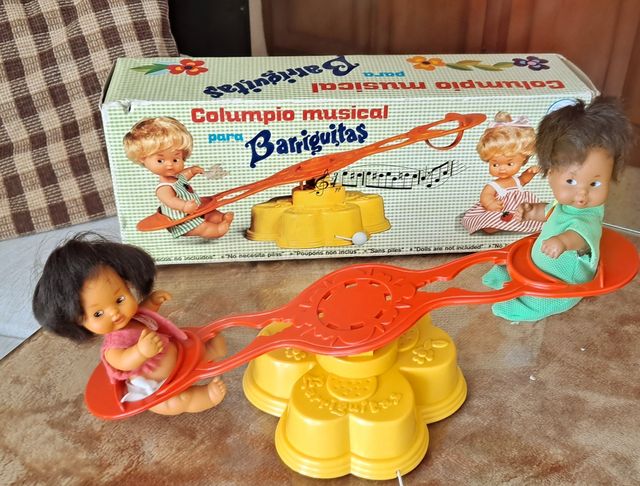Balancín musical y Barriguitas negro