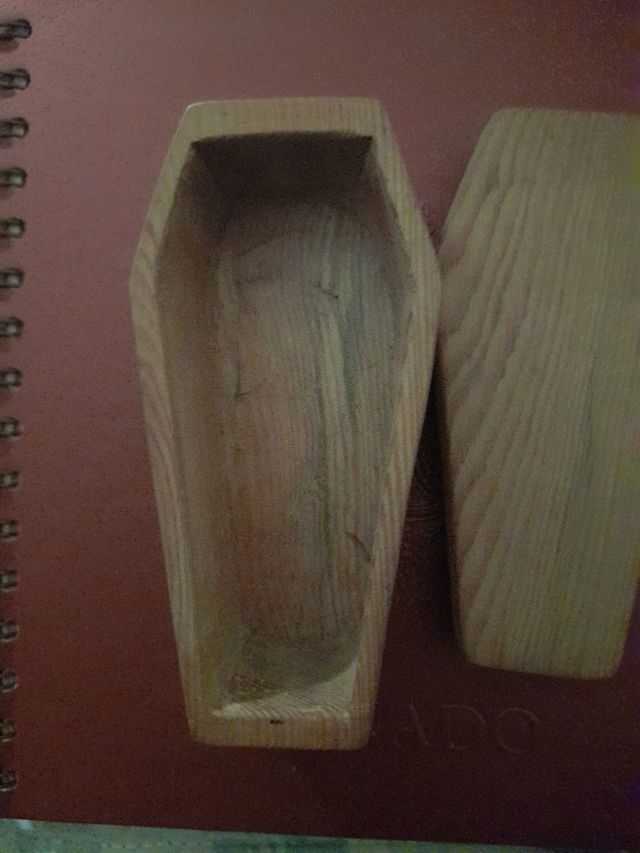 Caja de madera, única