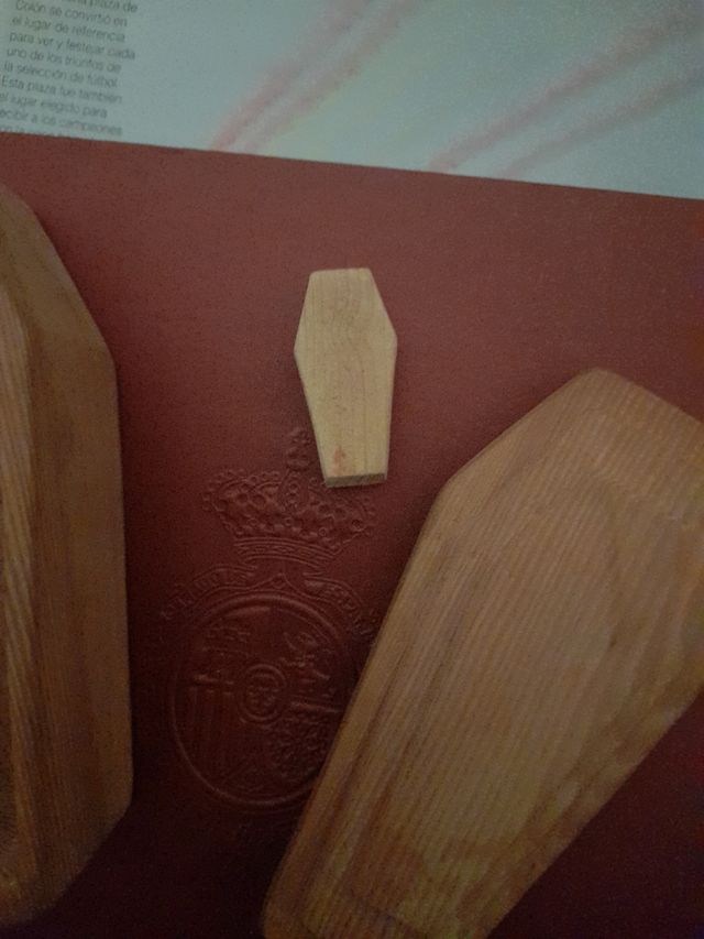 Caja de madera, única