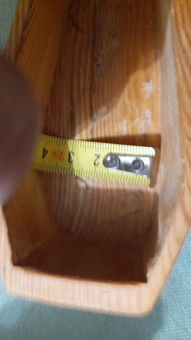 Caja de madera, única