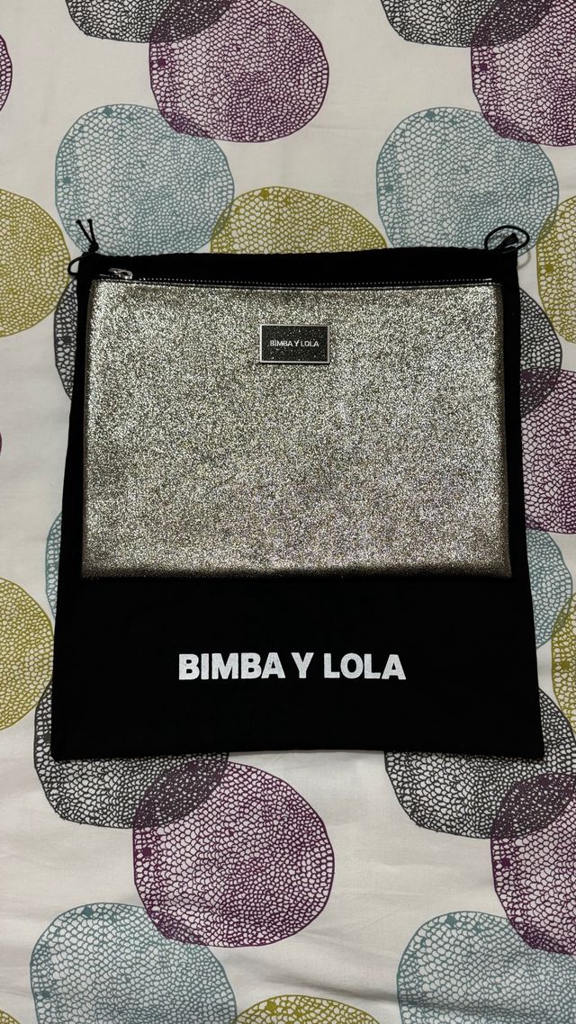 Bolso sobre mano Bimba y Lola champagne