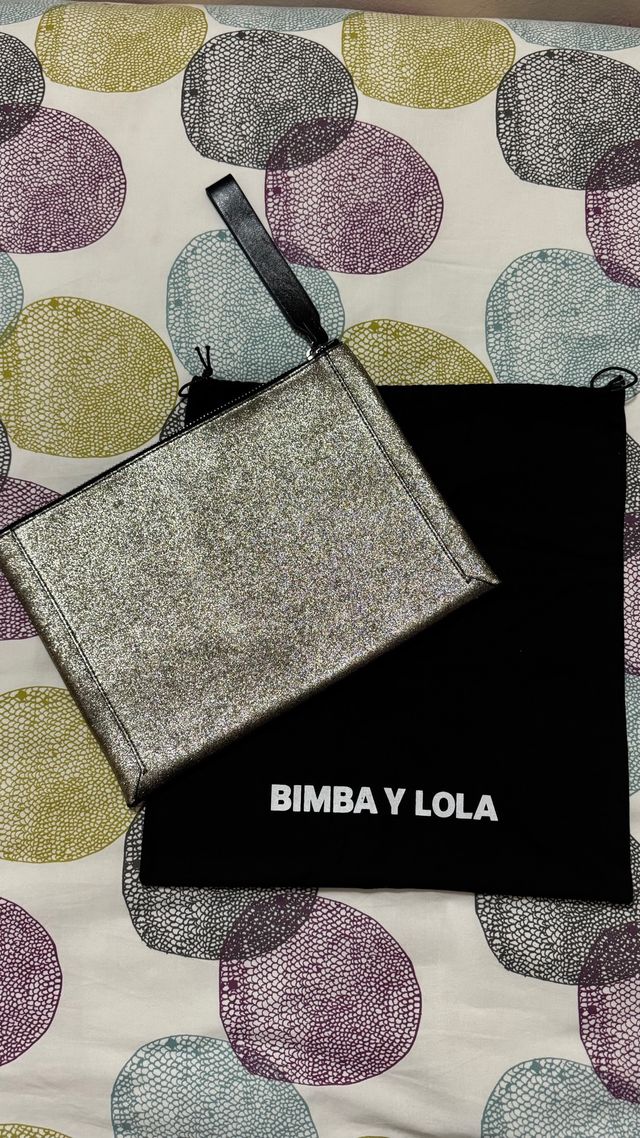 Bolso sobre mano Bimba y Lola champagne