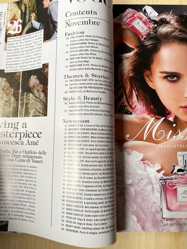 Vogue Italia Novembre 2016