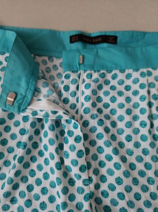 Short de tela de vestir 