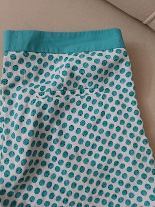 Short de tela de vestir 