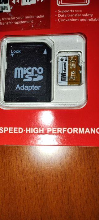 MicroSDXC Xiaomi 2Tb Alta velocidad