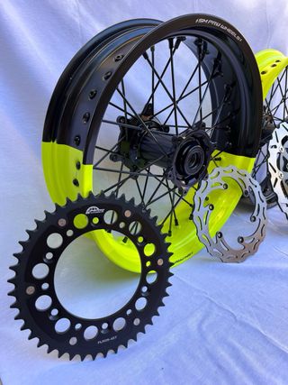 Kit completo de Llantas supermotard 