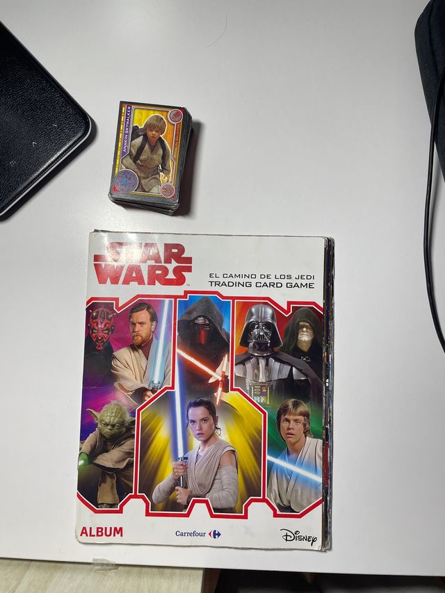 Albúm de cromos starwars