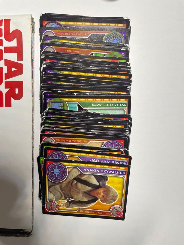 Albúm de cromos starwars