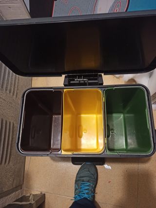 Cubo de basura Hailo 3x9L