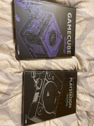 Libros playstation y gamecube anthology 