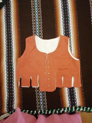 Corpiño fallera niña