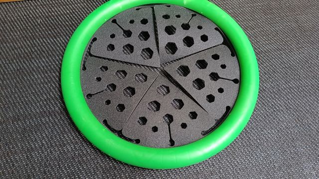 Canasta portátil The Hoop Decathlon VERDE